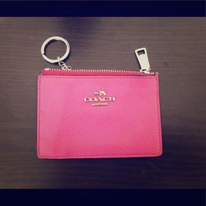 COACH mini ID case